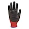 Traffi Safety Glove, Polyurethane, Red, 11 1 PR TG1010-RD-11 - alternate 3